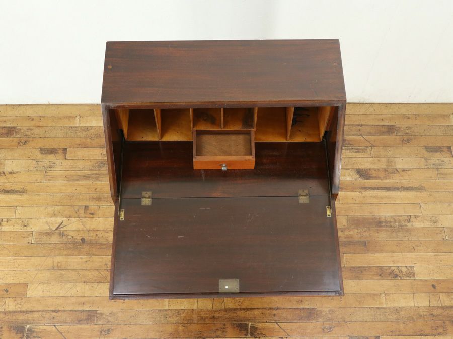 イギリスアンティーク家具ビューロー 80210