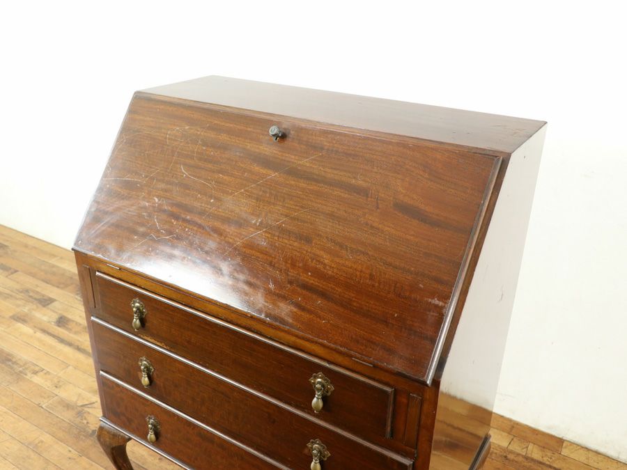 イギリスアンティーク家具ビューロー 80210