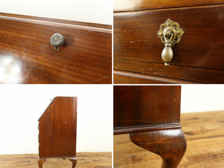 イギリスアンティーク家具ビューロー 80210