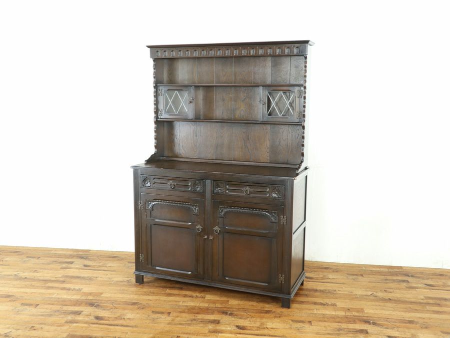 イギリスアンティーク家具カップボード 80058