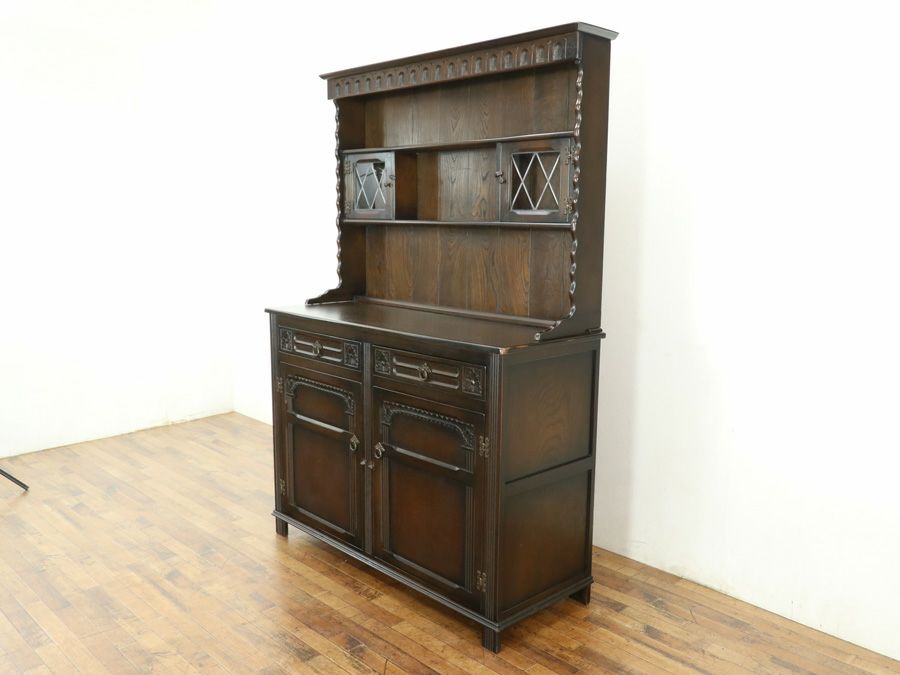 イギリスアンティーク家具カップボード 80058