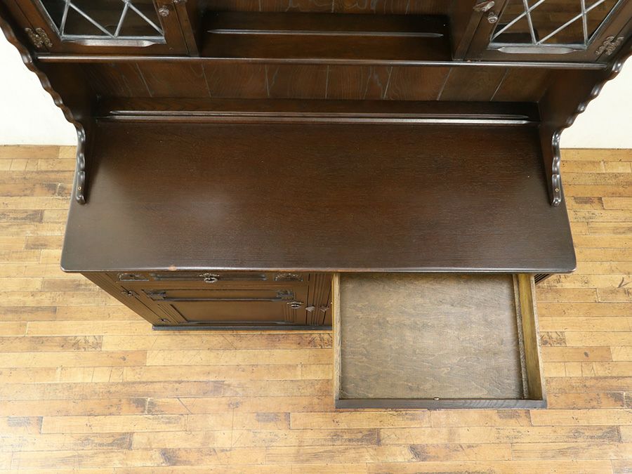 イギリスアンティーク家具カップボード 80058