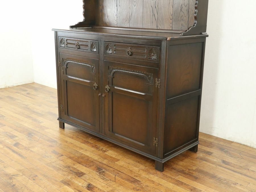 イギリスアンティーク家具カップボード 80058