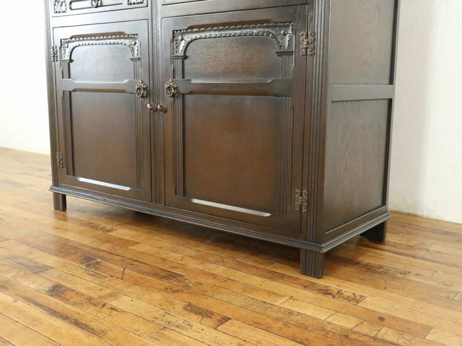 イギリスアンティーク家具カップボード 80058