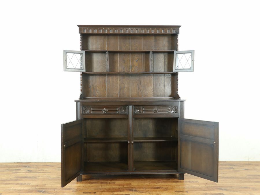 イギリスアンティーク家具カップボード 80058