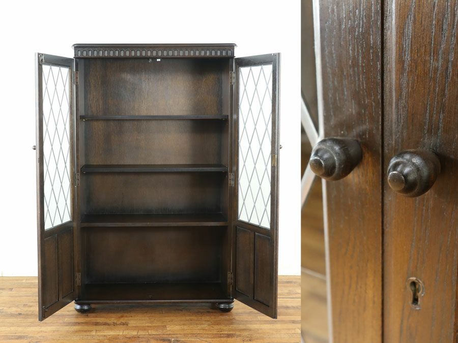 イギリスアンティーク家具ブックケース 80208