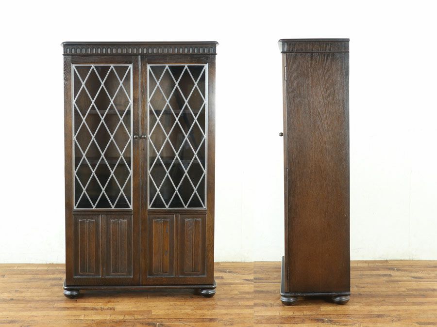 イギリスアンティーク家具ブックケース 80208