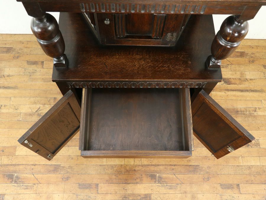 アンティーク家具コートカップボード 80037