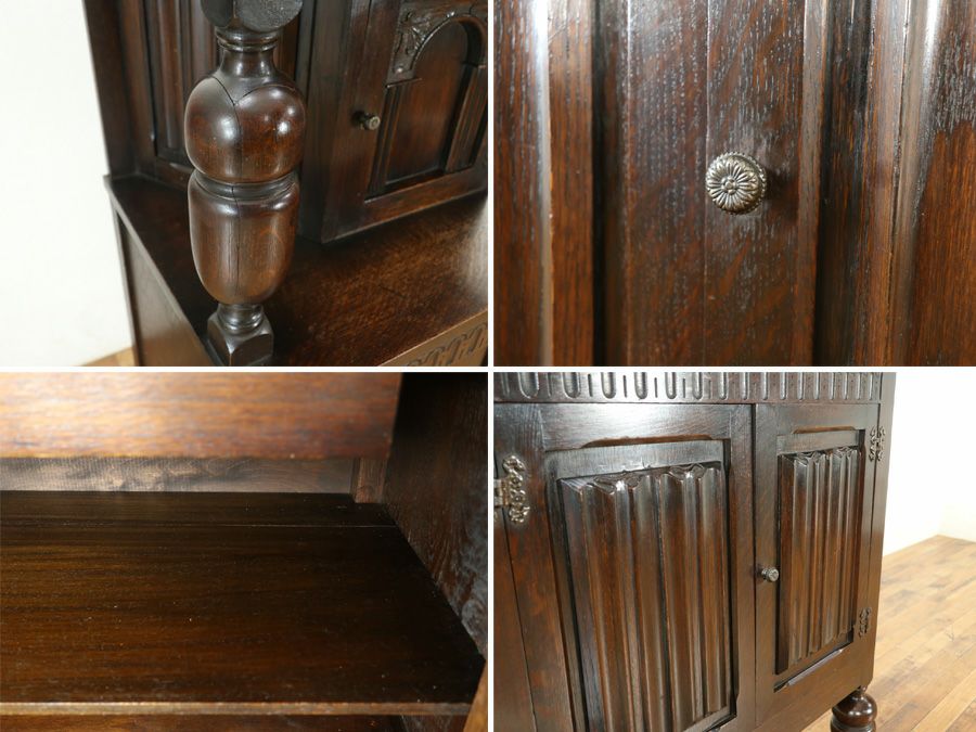 アンティーク家具コートカップボード 80037