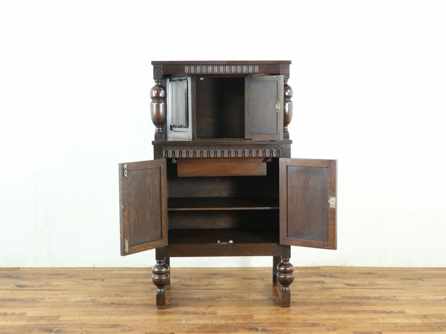 アンティーク家具コートカップボード 80037