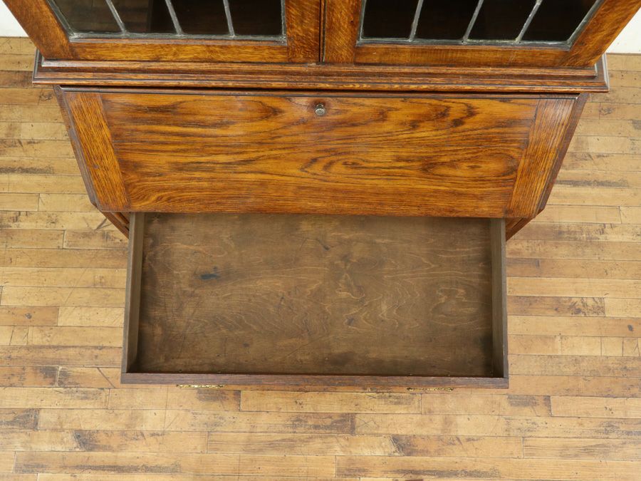 イギリスアンティークブックビューロー 80032