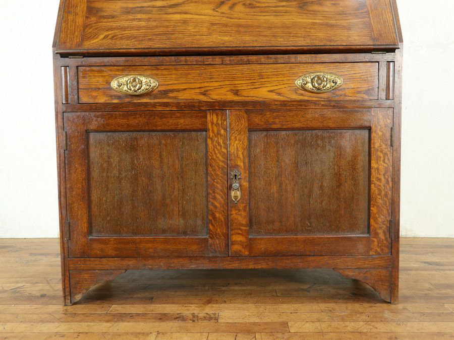 イギリスアンティークブックビューロー 80032