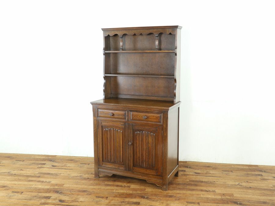 イギリスアンティーク家具カップボード 80107