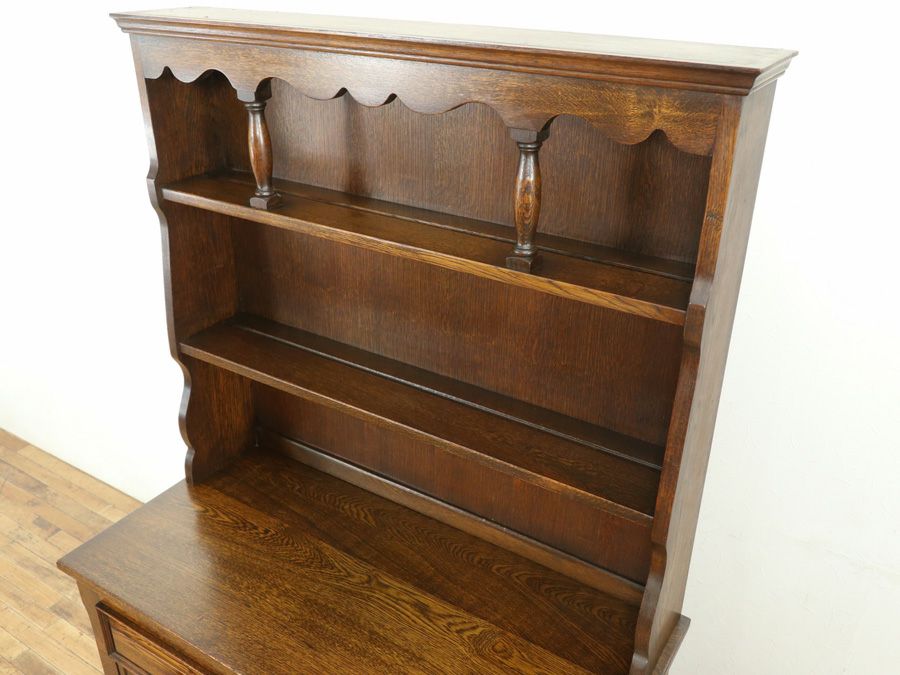 イギリスアンティーク家具カップボード 80107