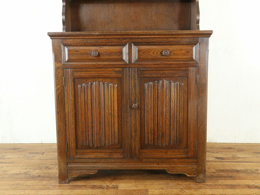 イギリスアンティーク家具カップボード 80107