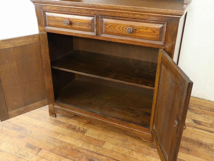 イギリスアンティーク家具カップボード 80107