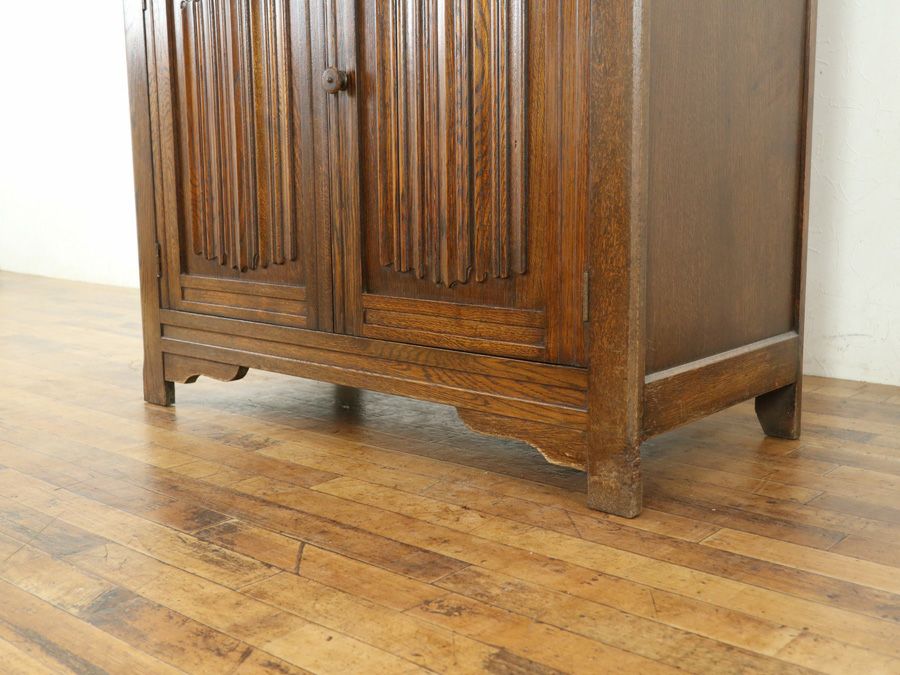 イギリスアンティーク家具カップボード 80107