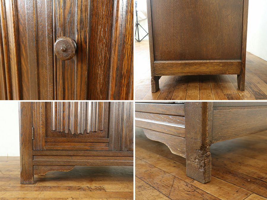 イギリスアンティーク家具カップボード 80107