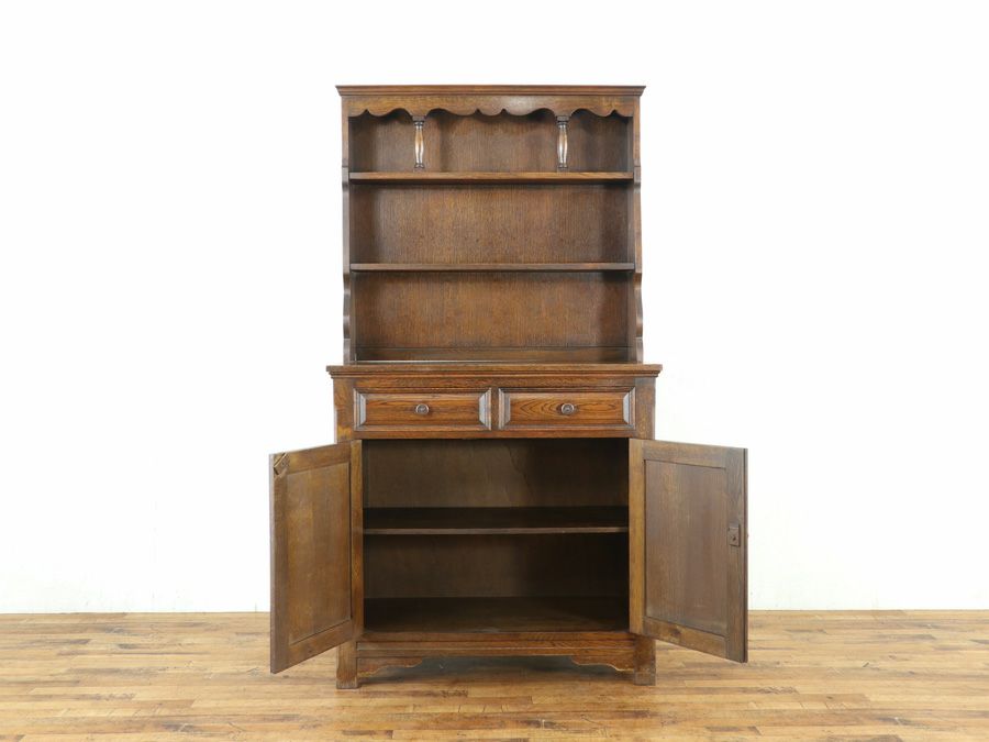 イギリスアンティーク家具カップボード 80107