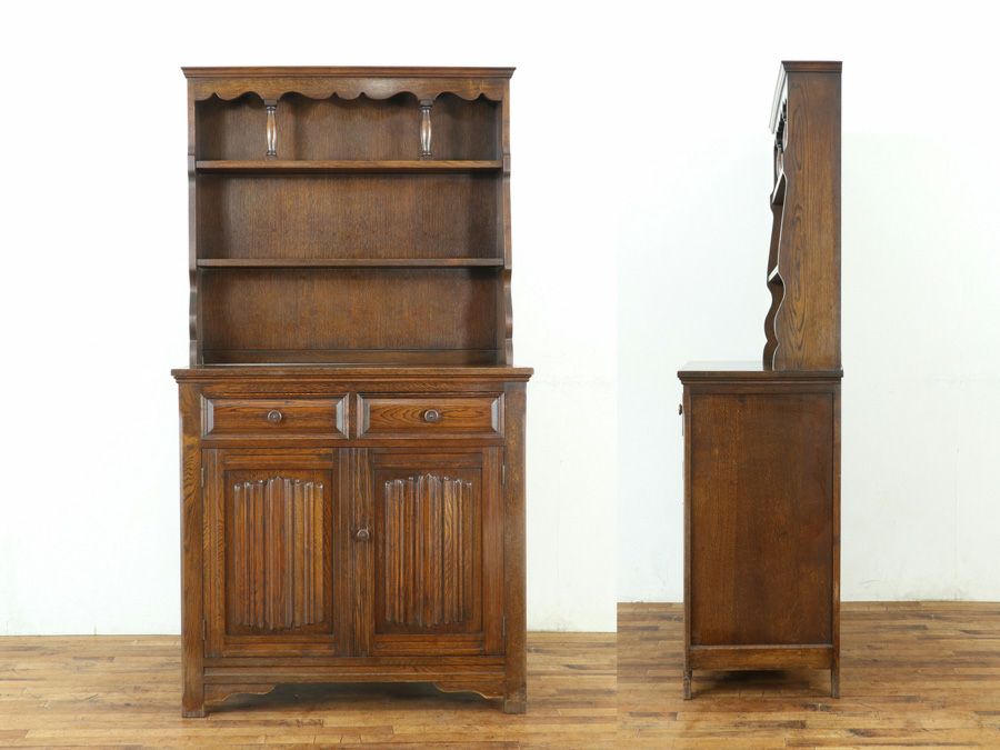 イギリスアンティーク家具カップボード 80107