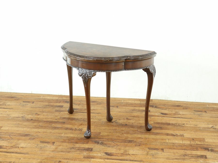 イギリスアンティーク家具ゲームテーブル 80046