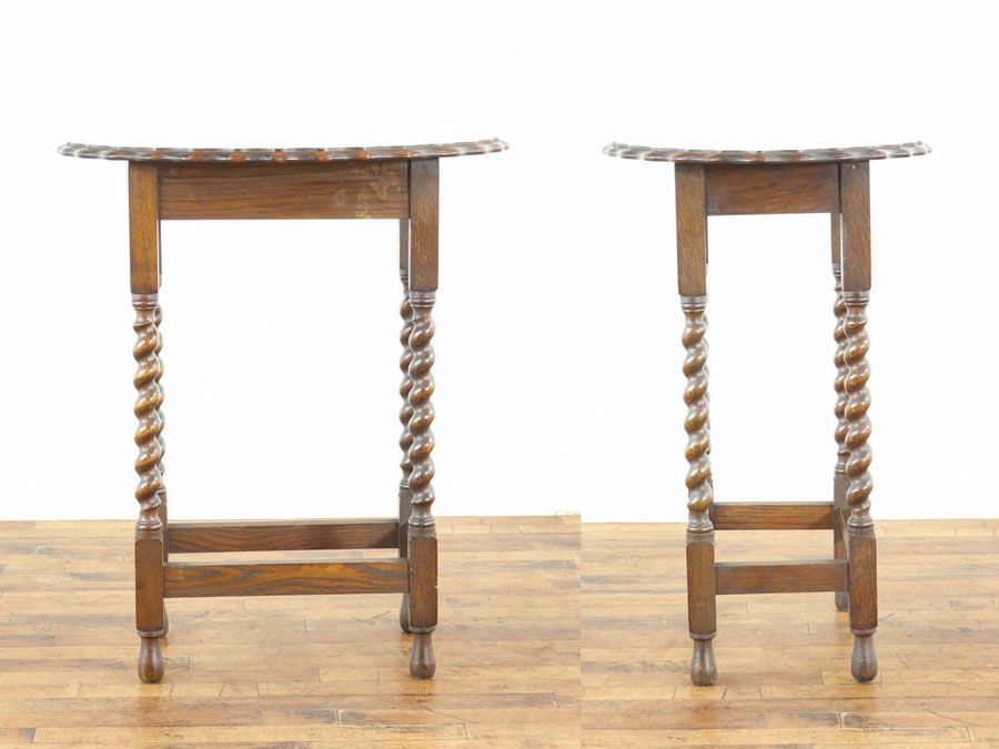 アンティーク オケージョナルテーブル 80110