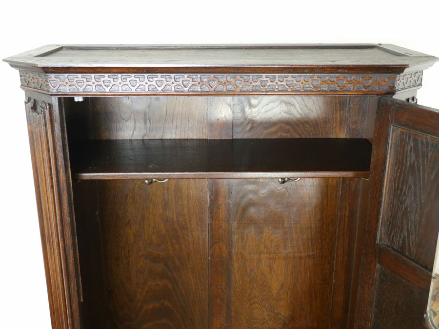 イギリスアンティーク家具ワードローブ 80165