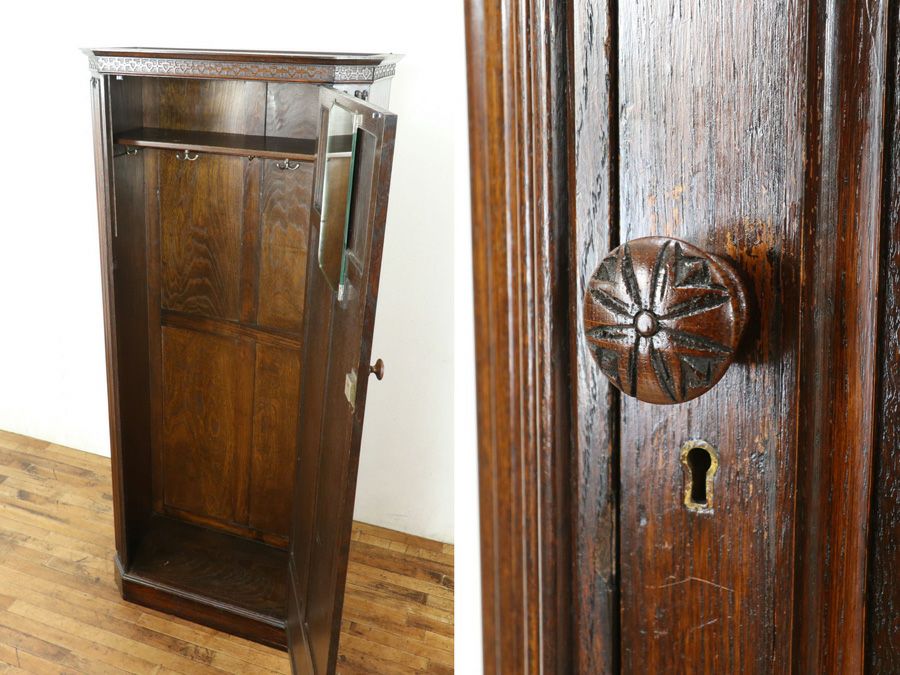 イギリスアンティーク家具ワードローブ 80165