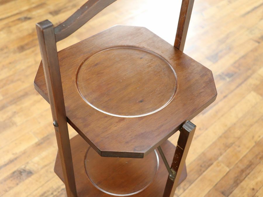 イギリスアンティーク家具ケーキスタンド 80016