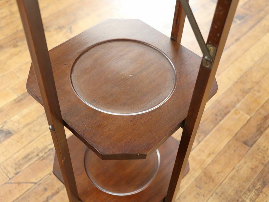 イギリスアンティーク家具ケーキスタンド 80016