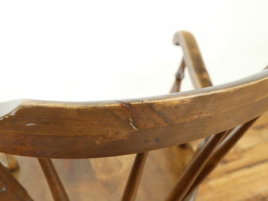 アンティークアイベックスアームチェア 80084a