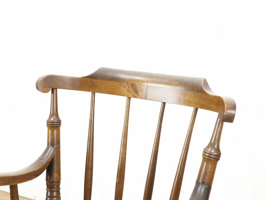 アンティークアイベックスアームチェア 80084b