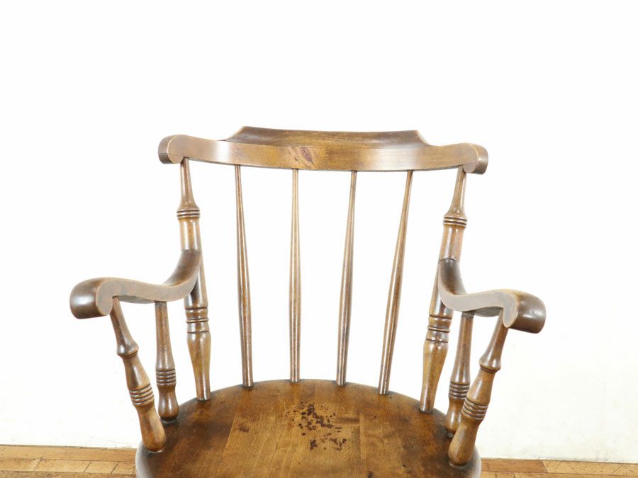 アンティークアイベックスアームチェア 80084b