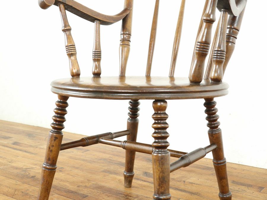 アンティークアイベックスアームチェア 80084b