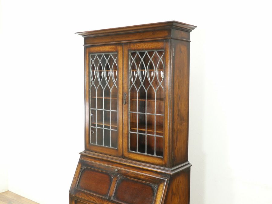 イギリスアンティーク ブックビューロー 80182