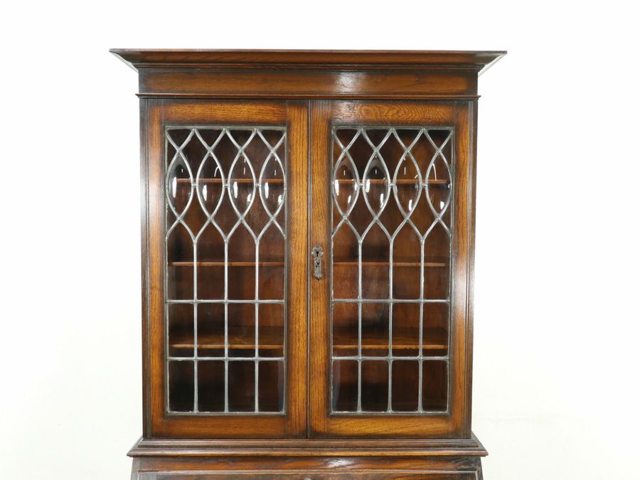 イギリスアンティーク ブックビューロー 80182