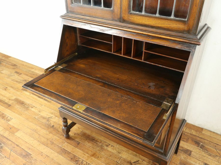 イギリスアンティーク ブックビューロー 80182