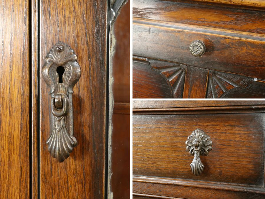 イギリスアンティーク ブックビューロー 80182