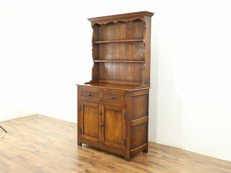 イギリスアンティーク家具カップボード 80063