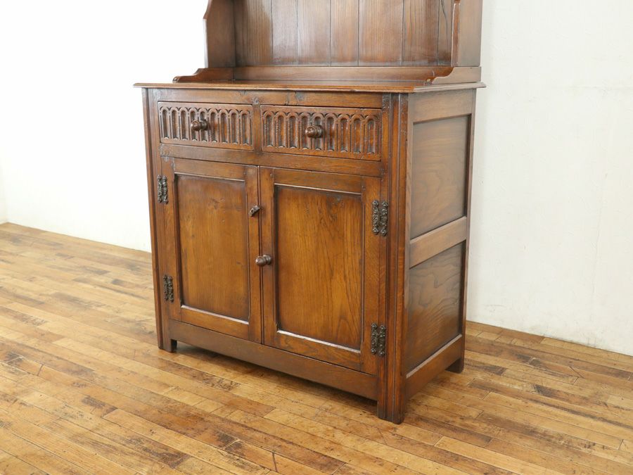 イギリスアンティーク家具カップボード 80063