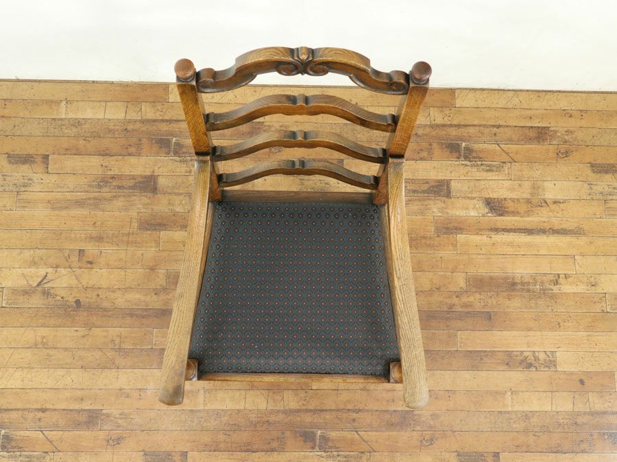 アンティーク家具張替済アームチェア 80172