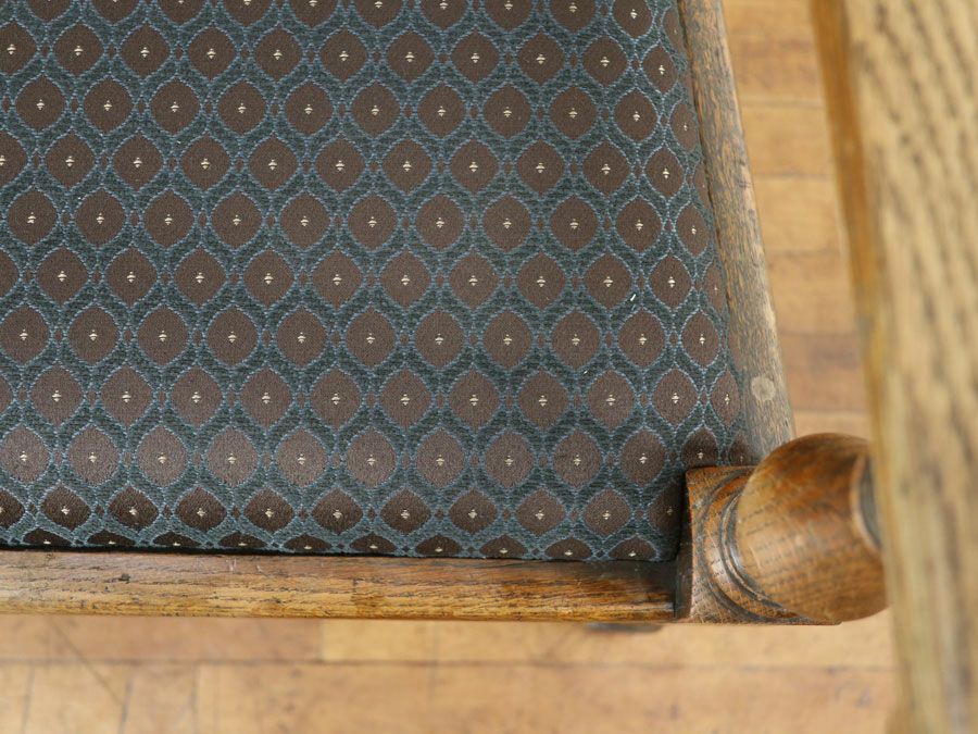 アンティーク家具張替済アームチェア 80172