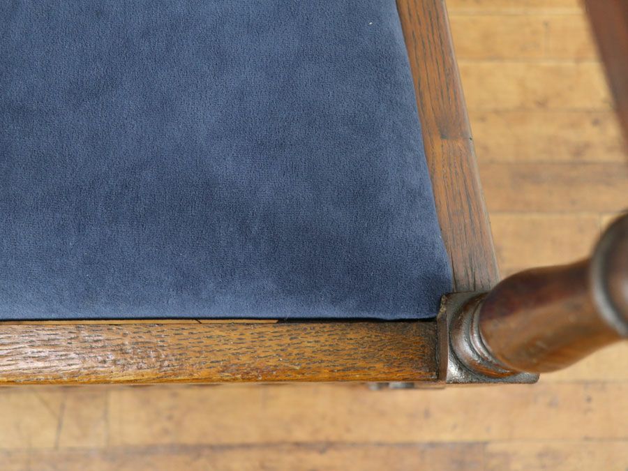 アンティーク家具 張替済アームチェア  80174