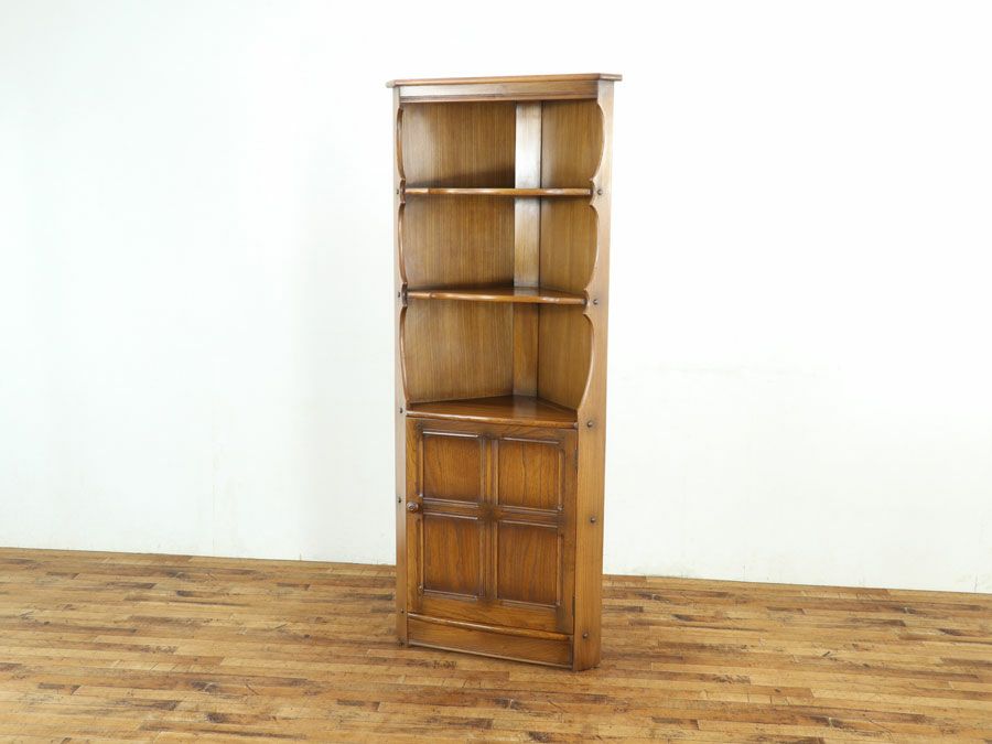 アンティーク コーナーキャビネット 80160