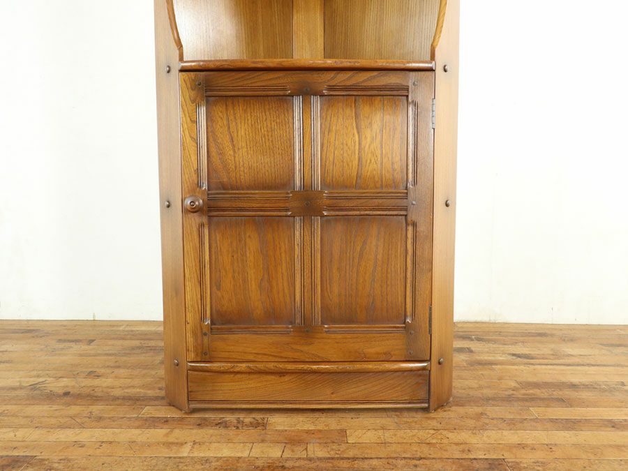 アンティーク コーナーキャビネット 80160