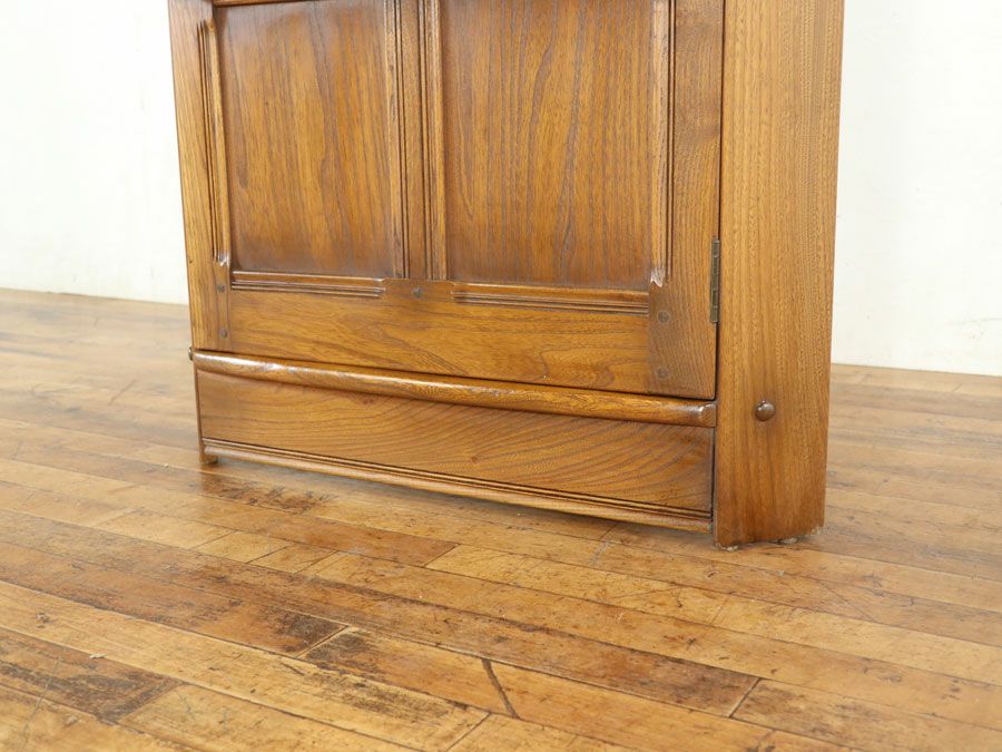 アンティーク コーナーキャビネット 80160