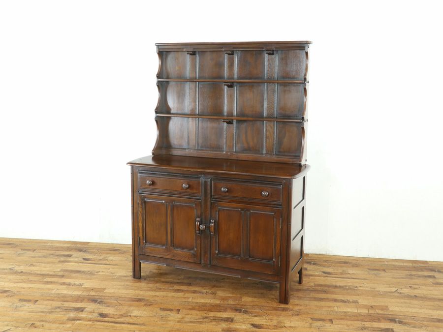 アンティーク アーコールカップボード 80136