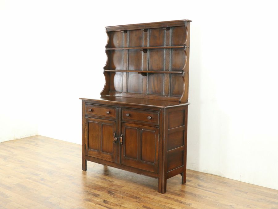 アンティーク アーコールカップボード 80136