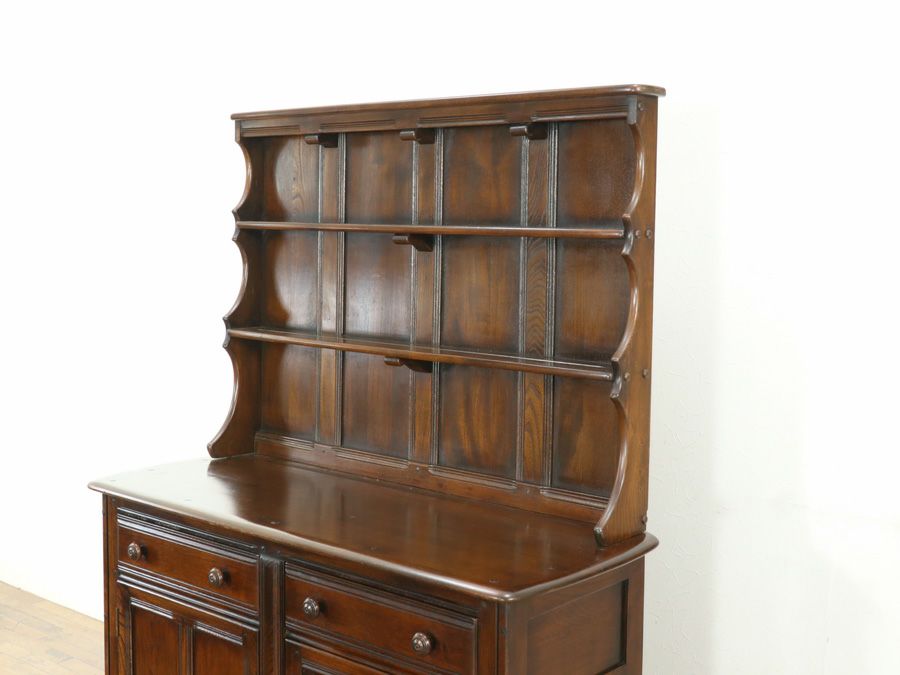 アンティーク アーコールカップボード 80136