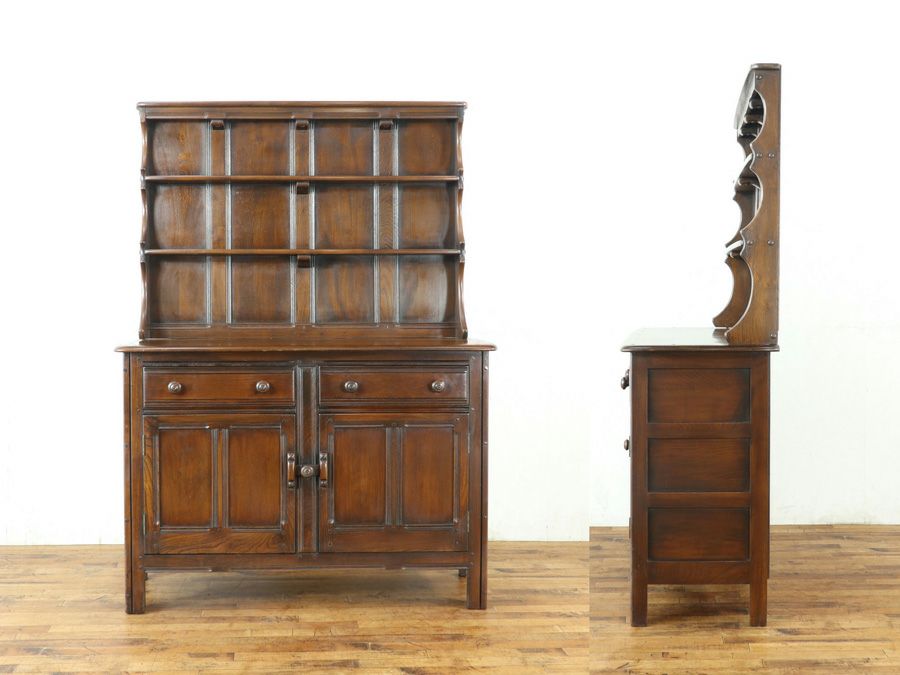 アンティーク アーコールカップボード 80136